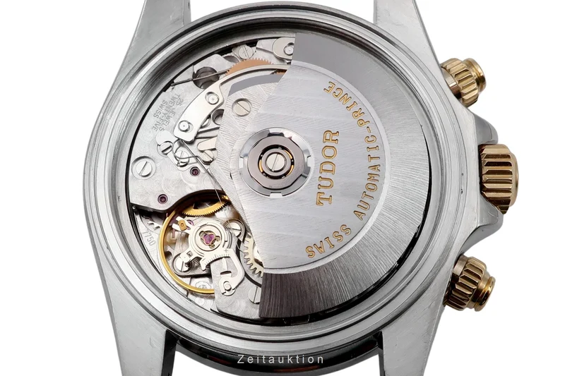 Tudor Prince Date chronograph steel / gold automatic men's watch 79263P [2601358]