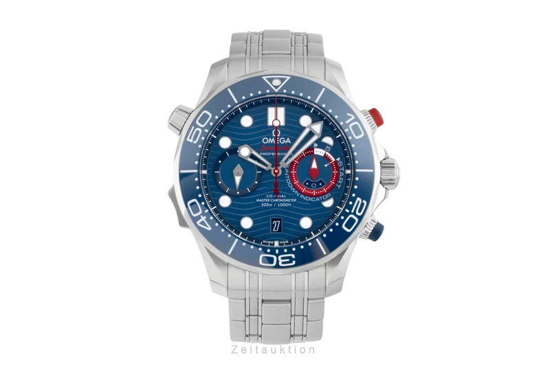 Omega Seamaster chronograph steel automatic men's watch 210.30.44.51.03.002 [2601874]