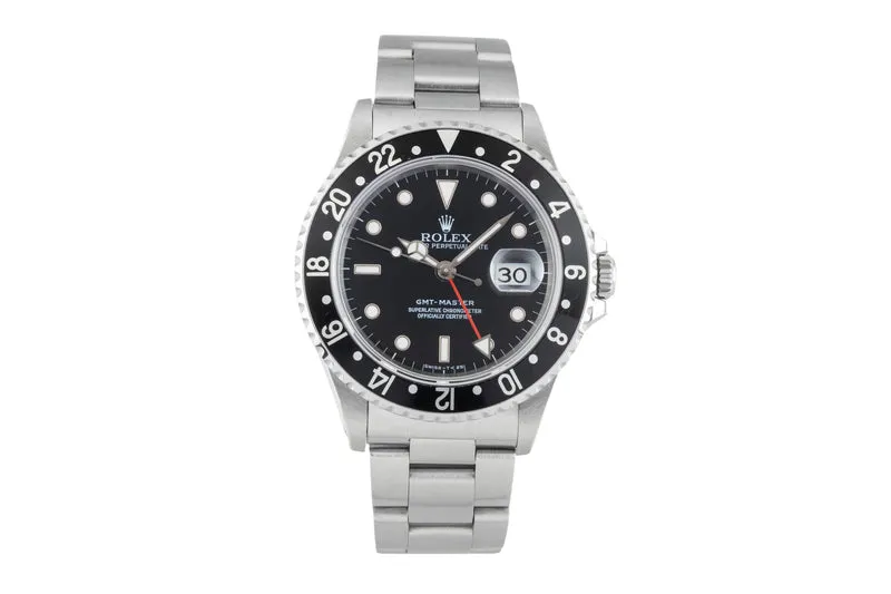 Rolex GMT-Master steel automatic men's watch 16700 [2601847]