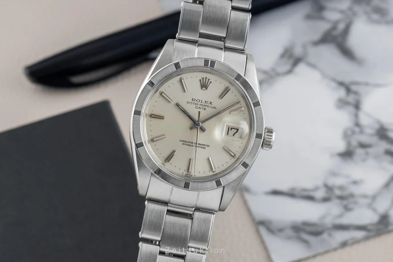 Rolex Date steel automatic men's watch 1501 Vintage [2601643]