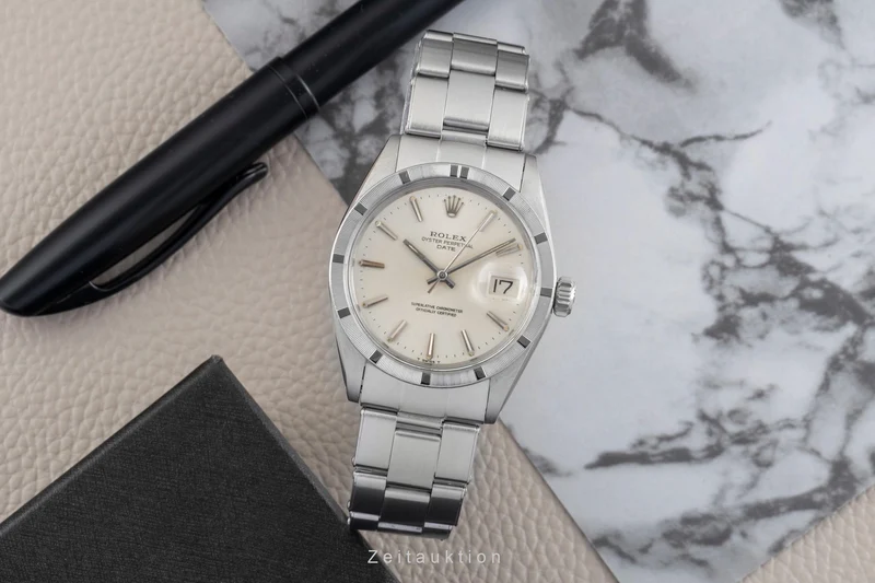 Rolex Date steel automatic men's watch 1501 Vintage [2601643]
