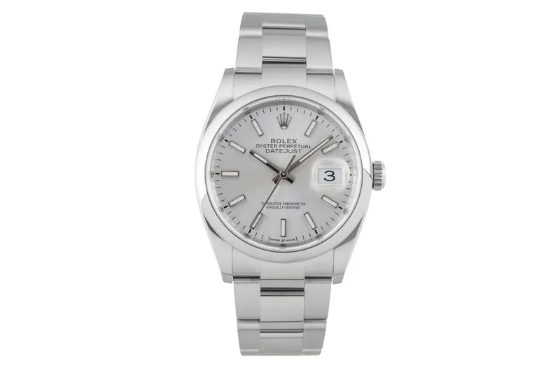 Rolex Datejust steel automatic men's watch 126200 [2602003]