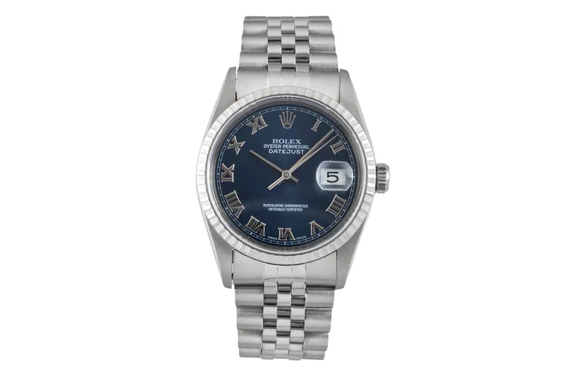 Rolex Datejust steel automatic men's watch 16220 [2601968]