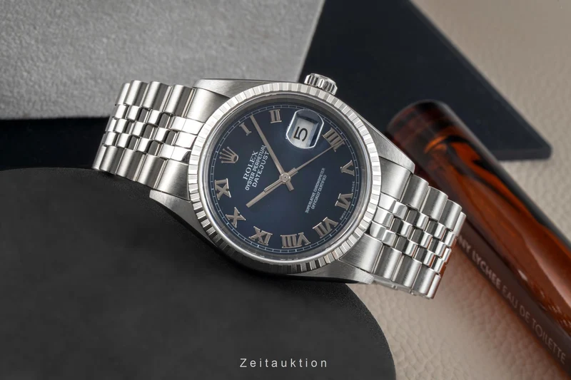 Rolex Datejust steel automatic men's watch 16220 [2601968]