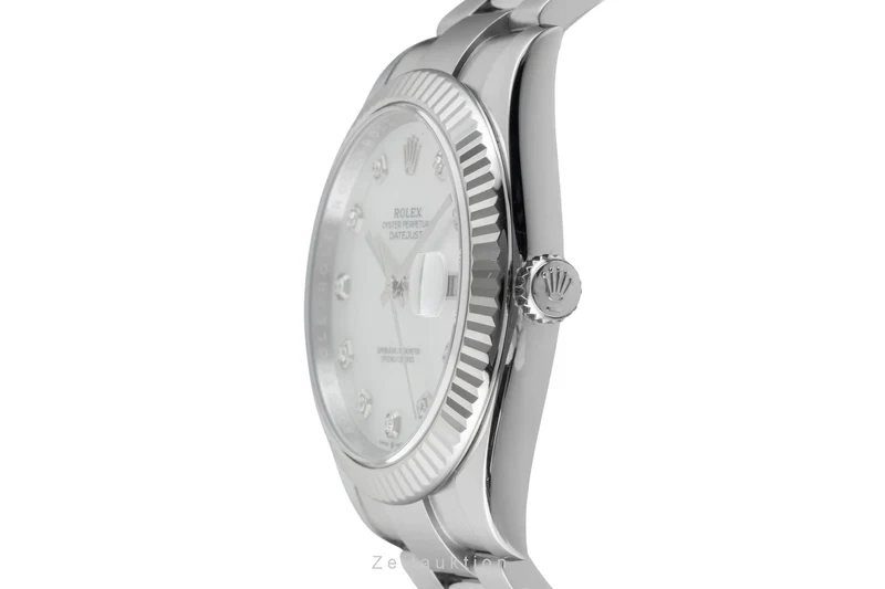 Rolex Datejust steel / white gold automatic men's watch 126334 [2601983]