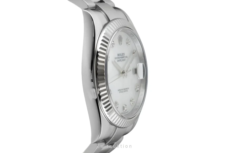 Rolex Datejust steel / white gold automatic men's watch 126334 [2601983]