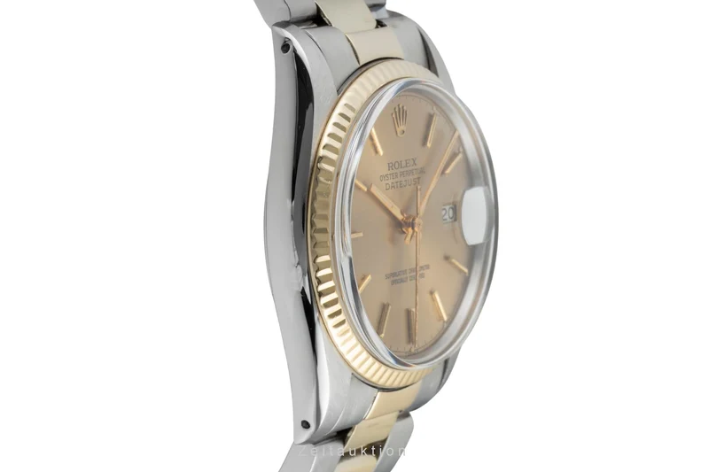 Rolex Datejust steel / gold automatic men's watch 16013 Vintage [2601845]