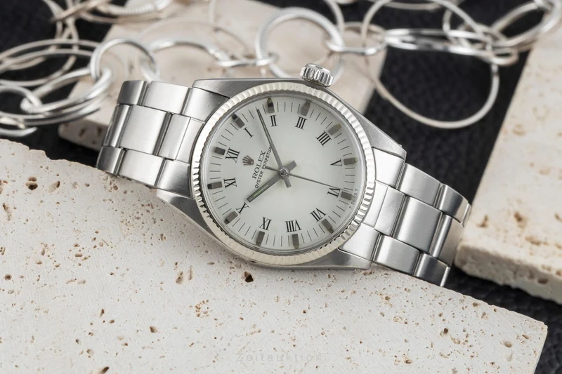 Rolex Oyster Perpetual steel / white gold automatic unisex 6551 Vintage [2601780]