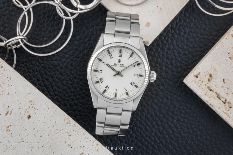Rolex Oyster Perpetual steel / white gold automatic unisex 6551 Vintage [2601780]