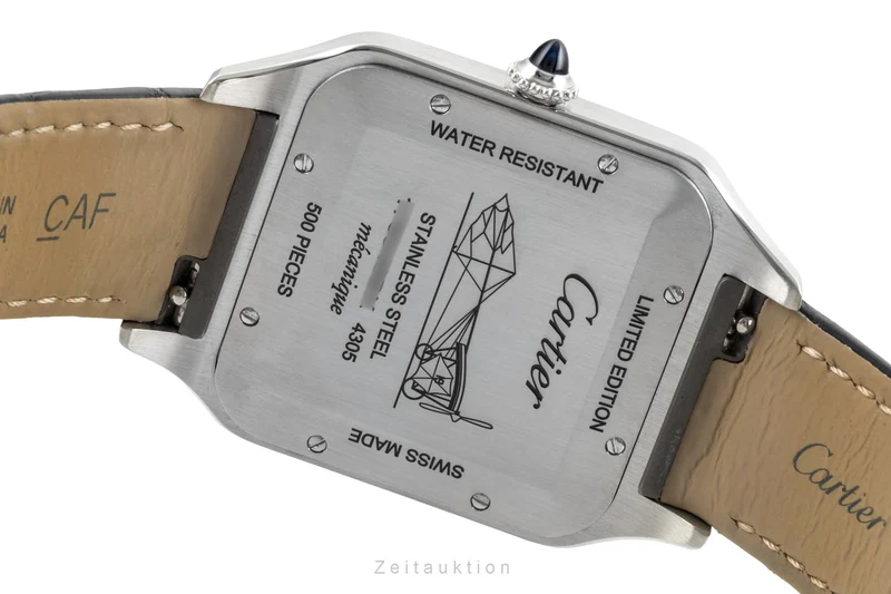Cartier Santos Dumont steel / gold manual winding men's watch W2SA0025 Limited [2602469]