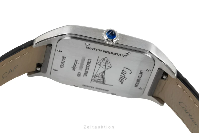 Cartier Santos Dumont steel / gold manual winding men's watch W2SA0025 Limited [2602469]