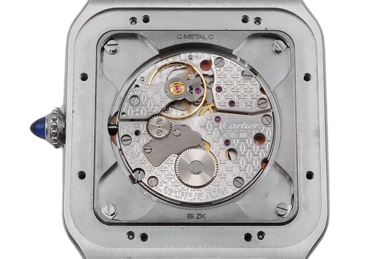 Cartier Santos Dumont steel / gold manual winding men's watch W2SA0025 Limited [2602469]