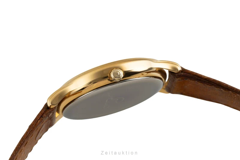 Maurice Lacroix Kalender gilt-brass quartz men's watch 33998 [2600212]