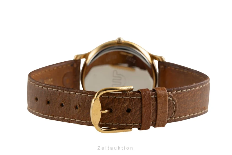 Maurice Lacroix Kalender gilt-brass quartz men's watch 33998 [2600212]