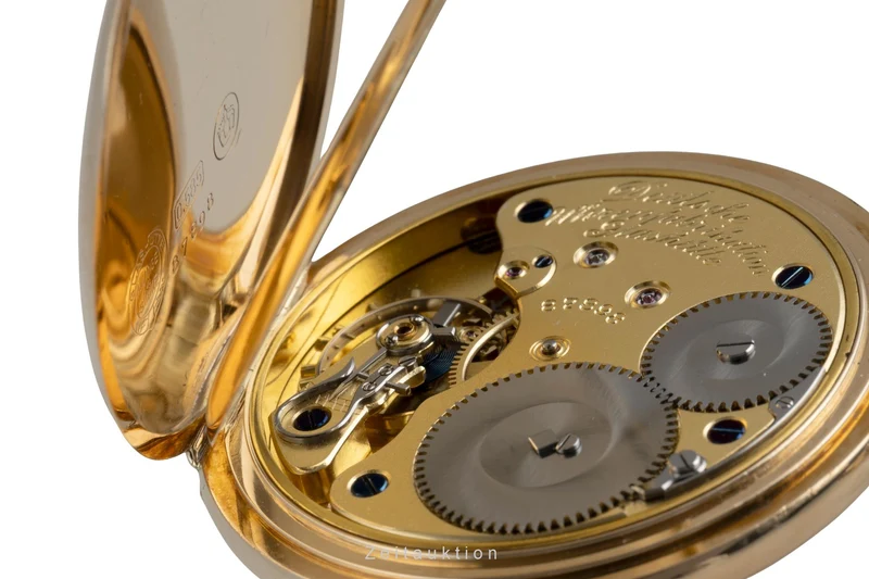 A. Lange & Söhne ALS Taschenuhr 14 ct yellow gold manual winding Vintage [2600273]