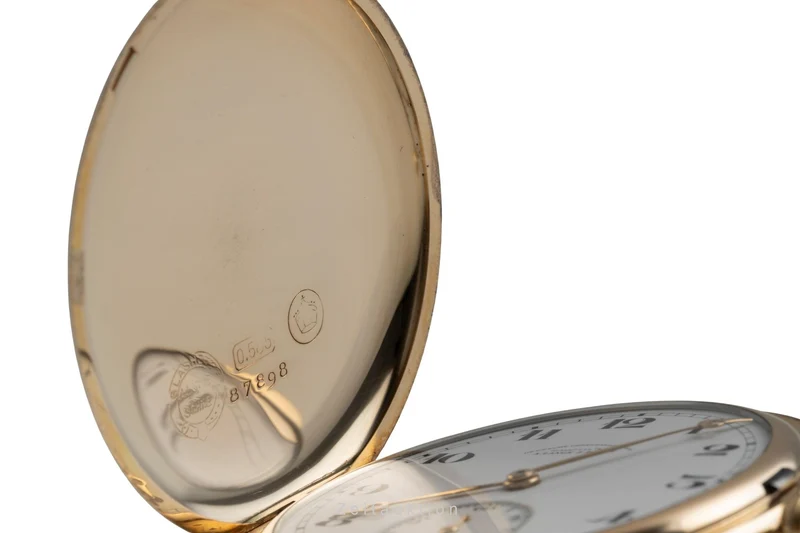 A. Lange & Söhne ALS Taschenuhr 14 ct yellow gold manual winding Vintage [2600273]