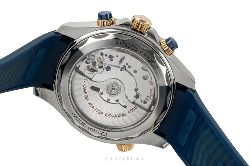 Omega Seamaster chronograph steel / gold automatic men's watch 210.22.44.51.03.001 LP: 13600EUR [2601223]