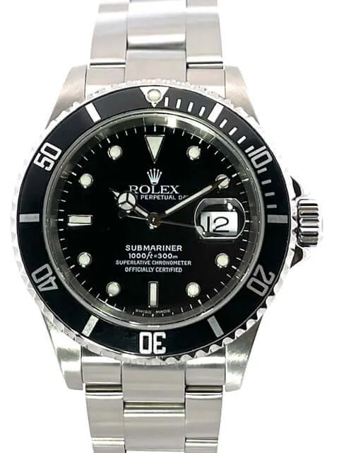Rolex Submariner Date 16610 aus 2002 LC100