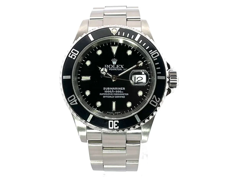 Rolex Submariner Date 16610 aus 2002 LC100