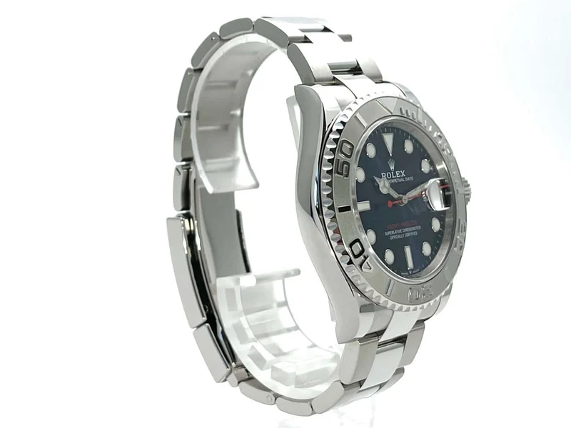 Rolex Yacht-Master 40 Oystersteel Platin 126622 Blau aus 2020 LC100