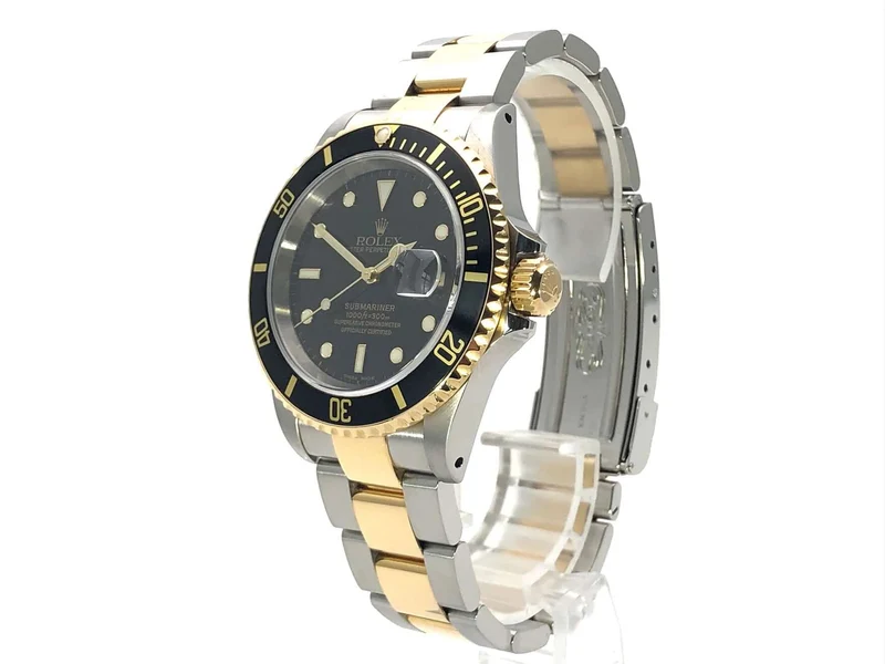 Rolex Submariner Date 16613 Edelstahl - Gold aus 2001 LC100