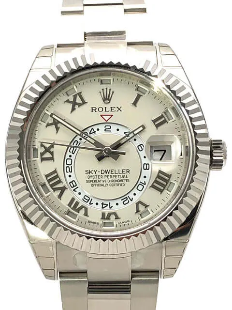 Rolex Sky-Dweller 326939 Weißgold Ivory aus 2021
