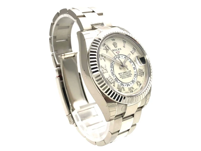 Rolex Sky-Dweller 326939 Weißgold Ivory aus 2021