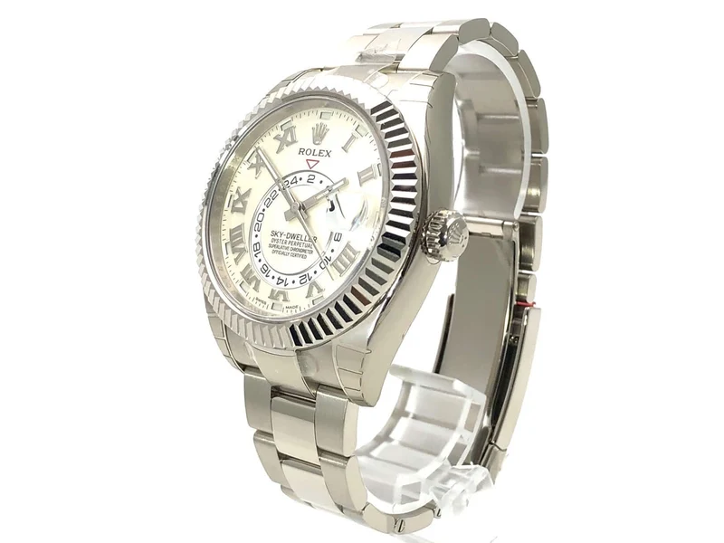Rolex Sky-Dweller 326939 Weißgold Ivory aus 2021