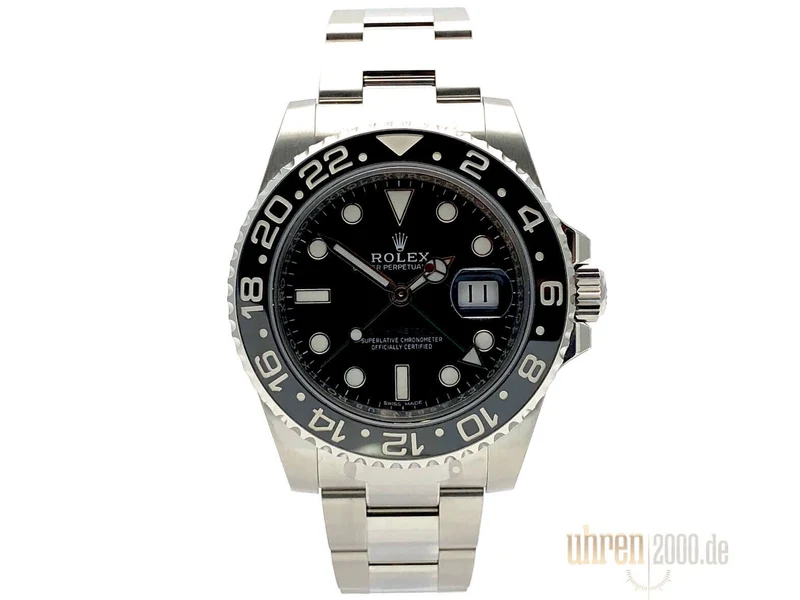 Rolex GMT-Master II Edelstahl 116710LN LC100 verklebt aus 12 2019