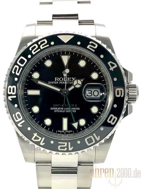 Rolex GMT-Master II Edelstahl 116710LN LC100 aus 2018