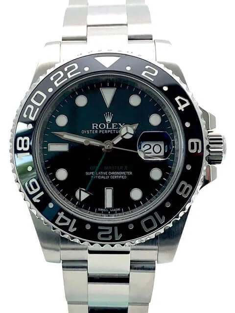 Rolex GMT-Master II Edelstahl 116710LN aus 2012
