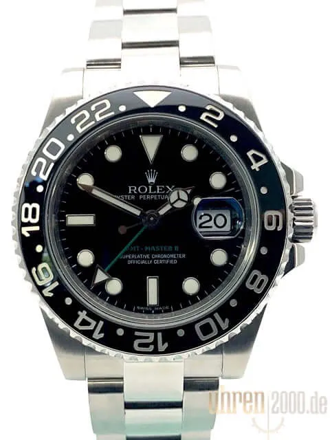 Rolex GMT-Master II Edelstahl 116710LN LC100 aus 2010