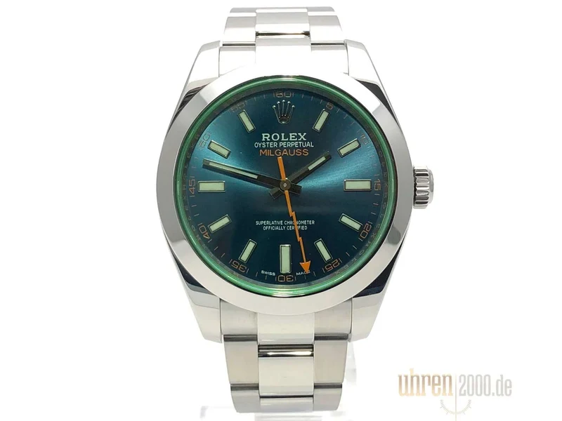 Rolex Oyster Perpetual Milgauss 116400GV Blue ungetragen aus 2018