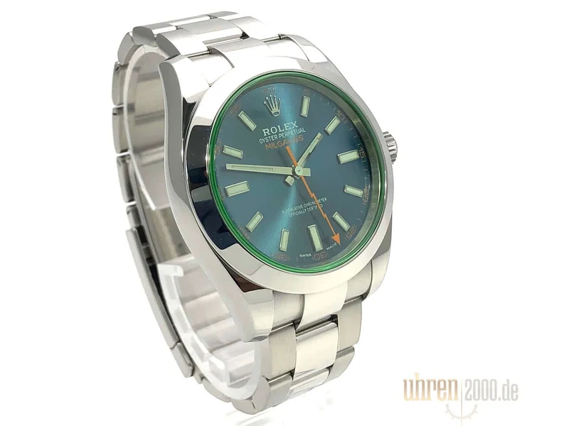 Rolex Oyster Perpetual Milgauss 116400GV Blue ungetragen aus 2018