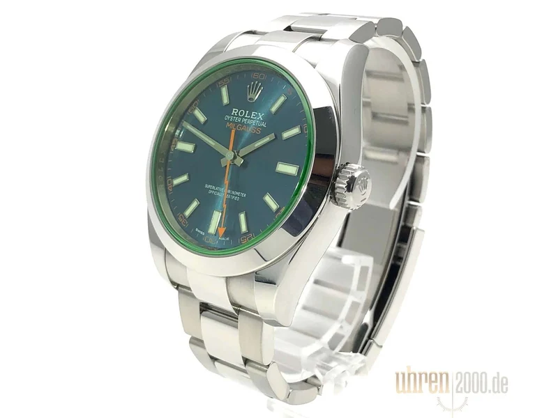 Rolex Oyster Perpetual Milgauss 116400GV Blue ungetragen aus 2018