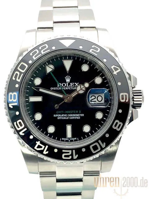 Rolex GMT-Master II Edelstahl 116710LN aus 2015 LC100