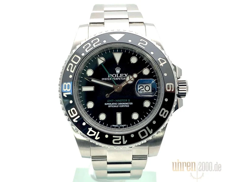 Rolex GMT-Master II Edelstahl 116710LN aus 2015 LC100