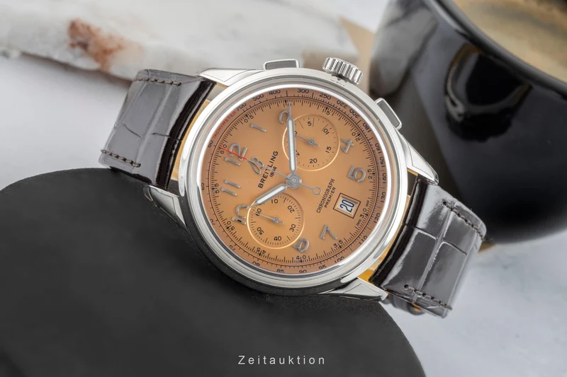 Breitling Premier chronograph steel automatic men's watch AB0145331K1P1 LP: 8850EUR [2602187]