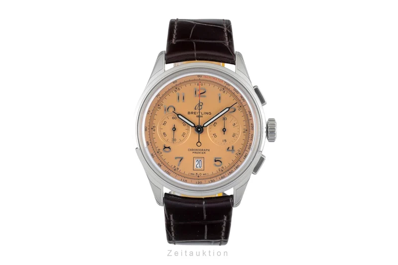 Breitling Premier chronograph steel automatic men's watch AB0145331K1P1 LP: 8850EUR [2602187]