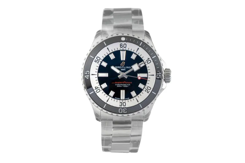 Breitling Superocean steel automatic men's watch A17375211B1A1 LP: 5650EUR [2602166]