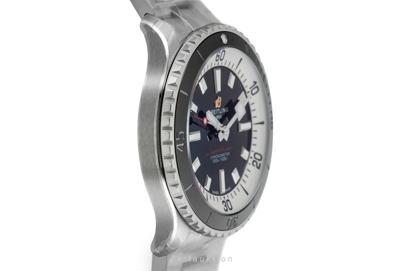 Breitling Superocean steel automatic men's watch A17375211B1A1 LP: 5650EUR [2602166]