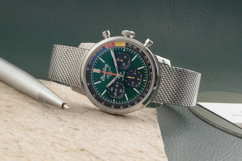 Breitling Top Time chronograph steel automatic men's watch AB01762A1L1A1 LP: 7650EUR [2602176]