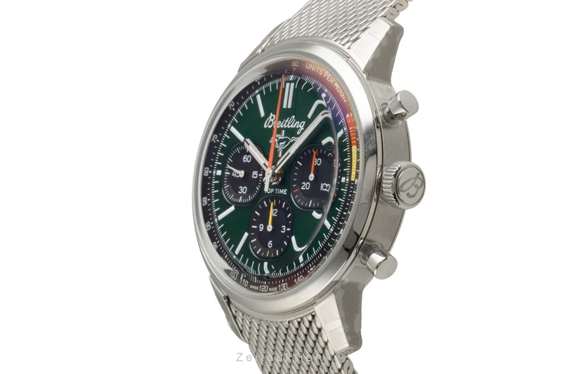 Breitling Top Time chronograph steel automatic men's watch AB01762A1L1A1 LP: 7650EUR [2602176]