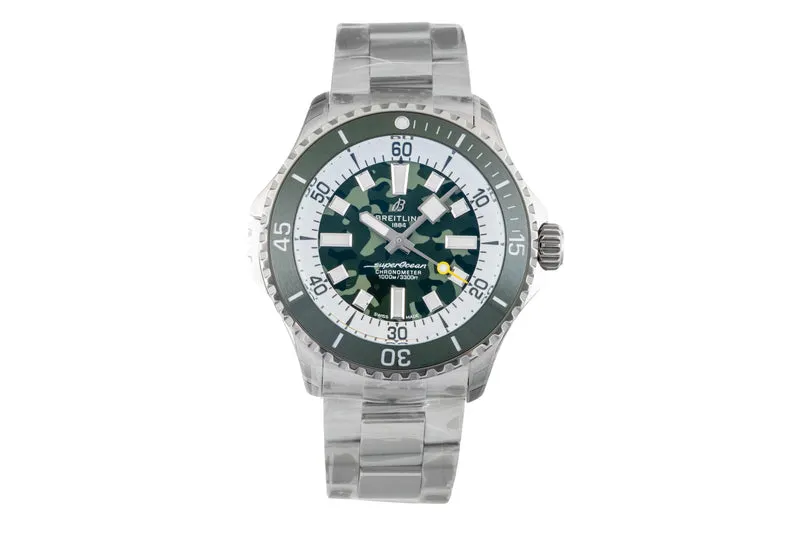 Breitling Superocean titanium automatic men's watch E10379D31L1E1 LP: 7350EUR [2602194]