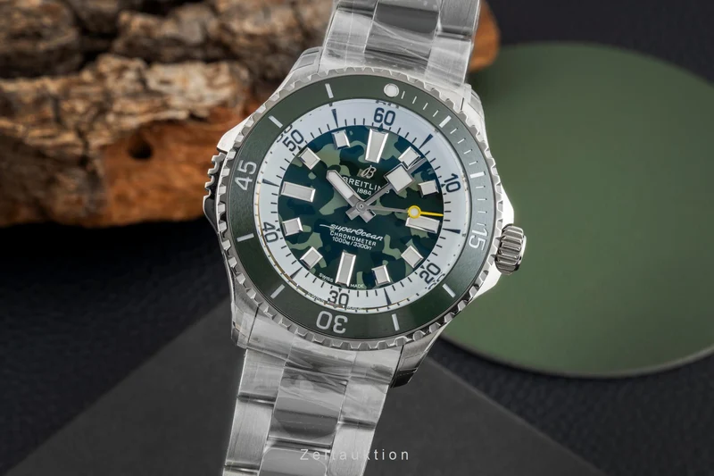 Breitling Superocean titanium automatic men's watch E10379D31L1E1 LP: 7350EUR [2602194]
