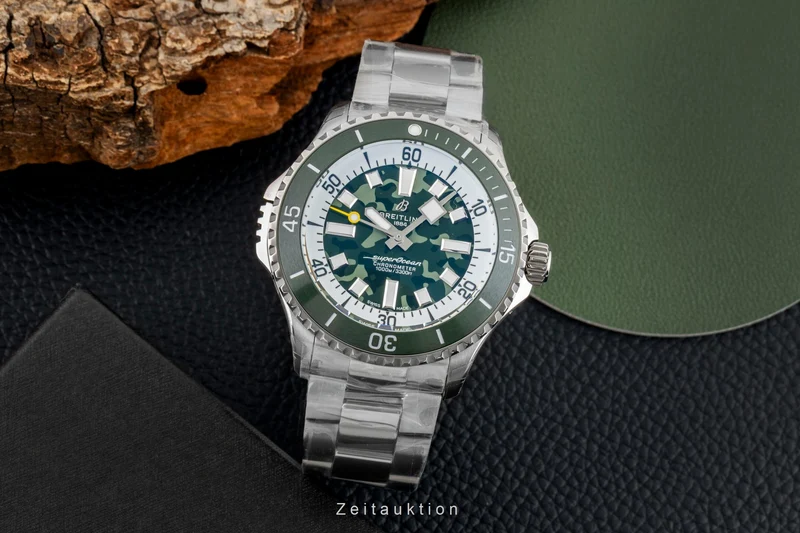 Breitling Superocean titanium automatic men's watch E10379D31L1E1 LP: 7350EUR [2602194]