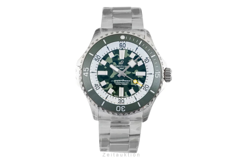 Breitling Superocean titanium automatic men's watch E10379D31L1E1 LP: 7350EUR [2602194]
