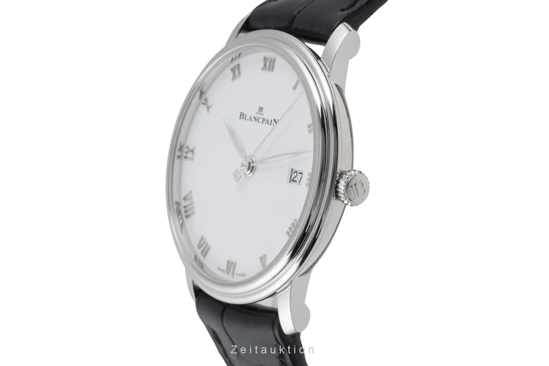 Blancpain Ultraflach steel automatic men's watch 6224 1127 55B LP: 11000EUR [2602051]