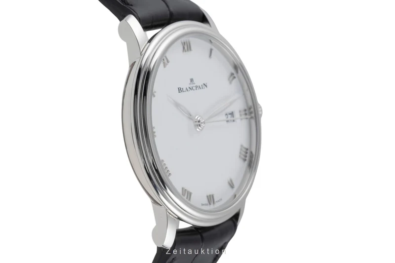 Blancpain Ultraflach steel automatic men's watch 6224 1127 55B LP: 11000EUR [2602051]