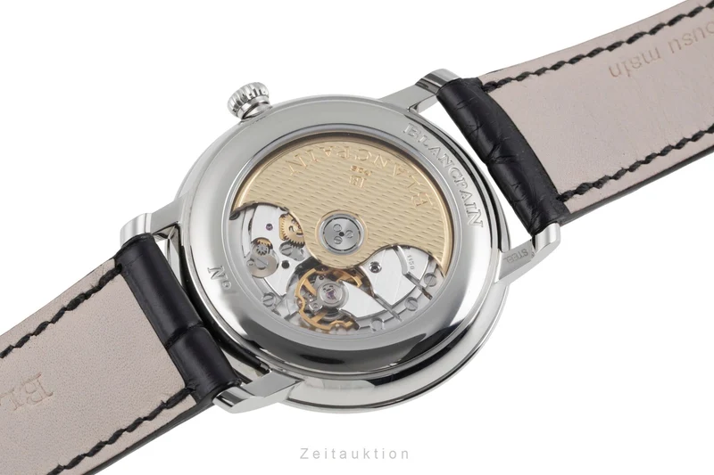 Blancpain Ultraflach steel automatic men's watch 6224 1127 55B LP: 11000EUR [2602051]